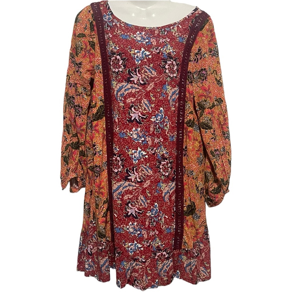 MATILDA JANE Dress Size Small Lovely Menagerie Shift Boho Cottage Core Floral